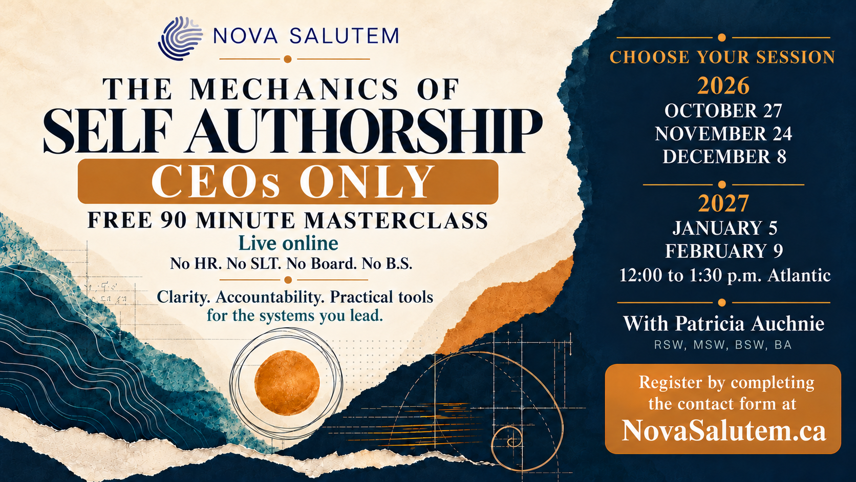 Mechanics of Self Authorship - CEO's